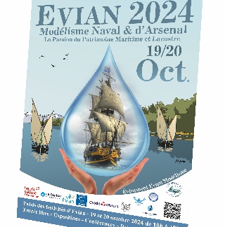 Affiche-Evian-Modelisme-naval-et-arsenal-2024